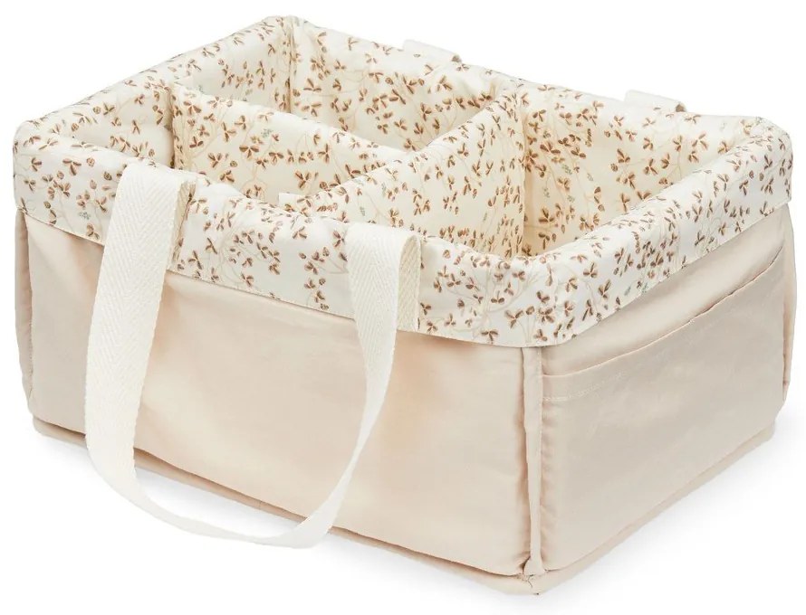 Бежова текстилна детска кутия за съхранение 32x23x15 cm Lierre – Cam Cam Copenhagen