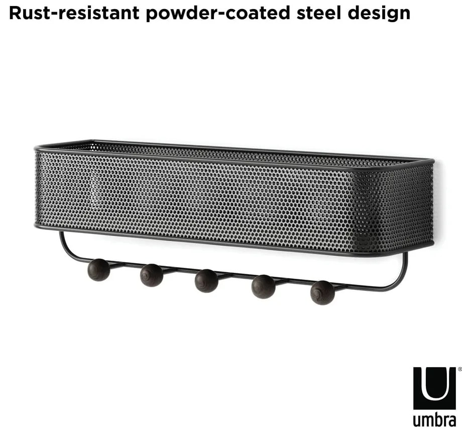 Метален стелаж за ключове за монтиране на стена Estique - Umbra