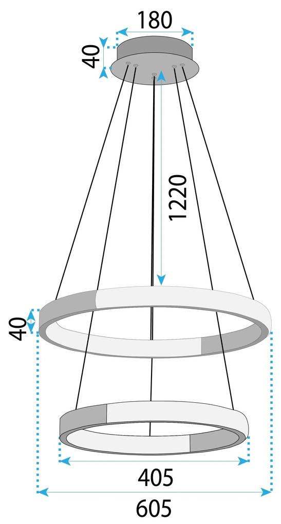 Лампа LED LHJ044-CP2 GOLD