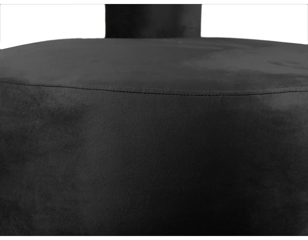 Черно кадифено кресло Abrazo – Leitmotiv