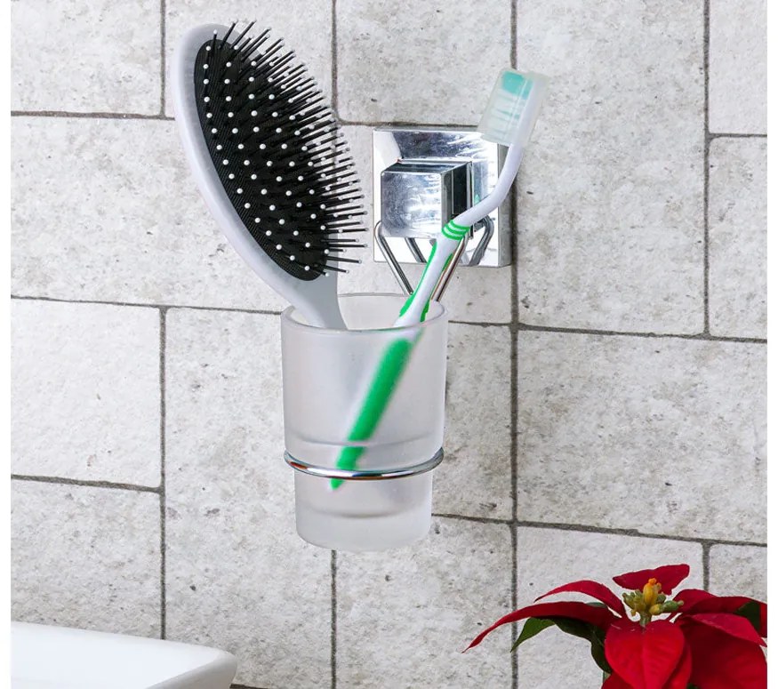 ПОСТАВКА ЧАША TEKNO TEL EF-274 , стъкло/дв.залепване