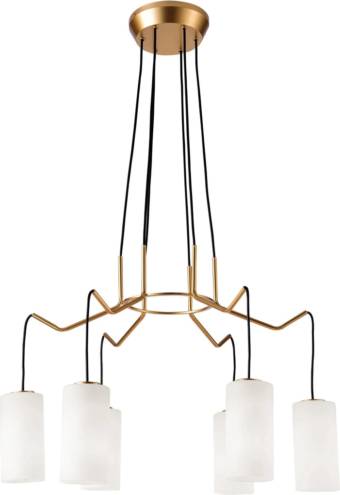 Полилей Viokef Elenor осветително тяло с шест светлини