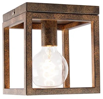 Индустриален плафон ръждясал кафяв - Cage