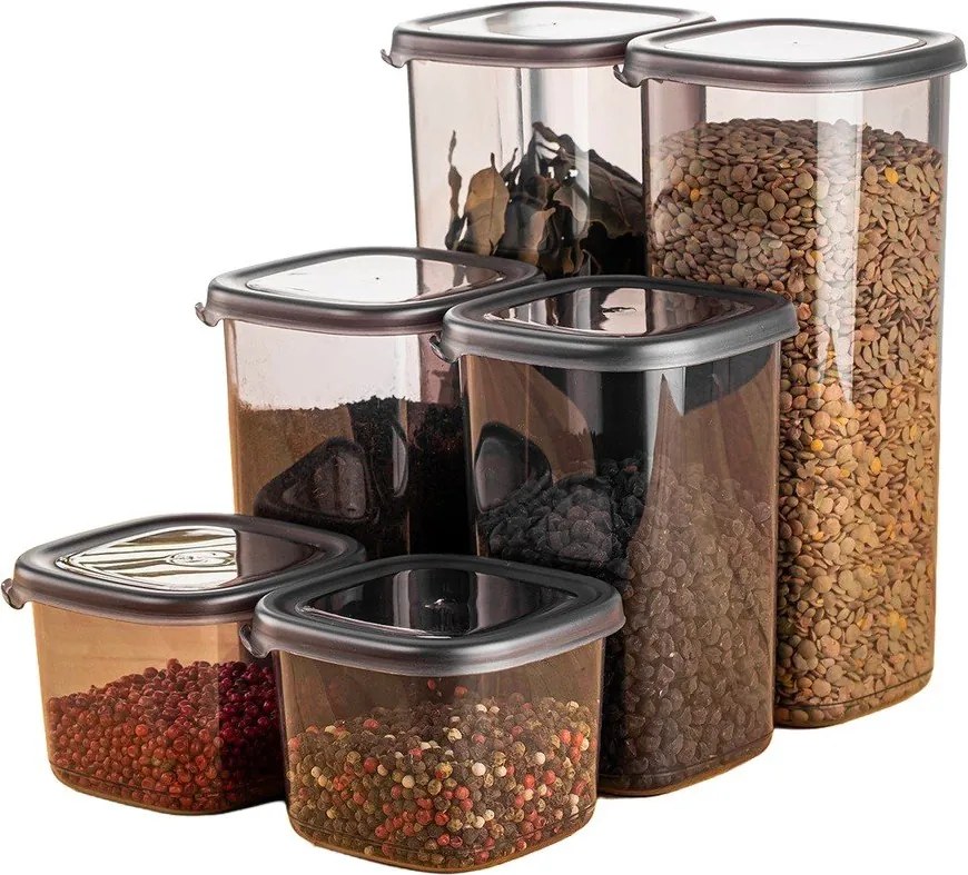 Кутии в комплект 6 бр. за храна Fresco – Hermia