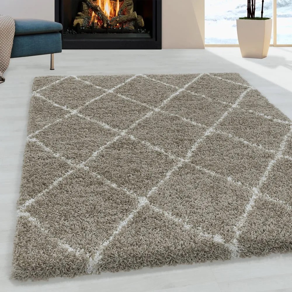 Светлокафяв килим 160x230 cm Alvor – Ayyildiz Carpets