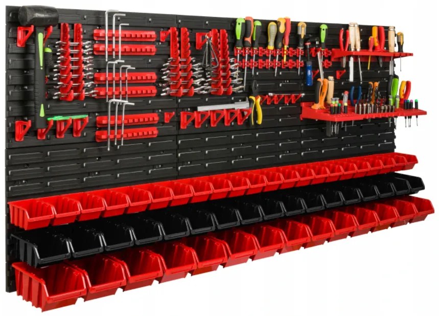 Стена за инструменти 172х78см + 53 кутии