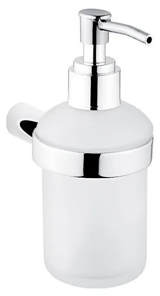 NIMCO BR 11031C-26 -Стенен дозатор за сапун BORMO 180 мм матов стъкло/лъскав хром