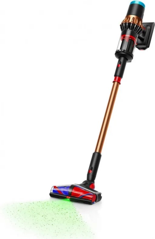 Вертикална прахосмукачка Dyson V16 Piston Animal 492963-01, 315AW, 900W, 1.3 л, 70 мин, CleanCompaktor™, Hyperdymium™, MyDyson™, HEPA, LCD, Черен/мед
