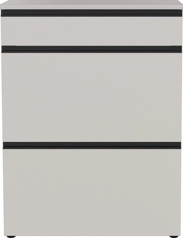 Кремава стойка за обувки 80x107x29 cm Baldone – Germania