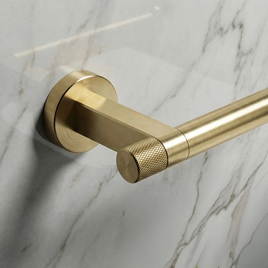 Поставка за тоалетна хартия 39105 ORI Brush Gold