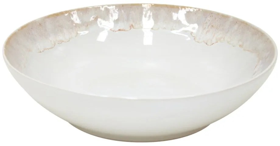 Бяла каменна дълбока чиния ø 21,5 cm Taormina – Casafina