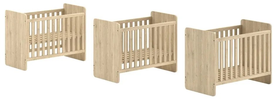 Детско креватче в естествен цвят 60x120 cm Sam – Vipack