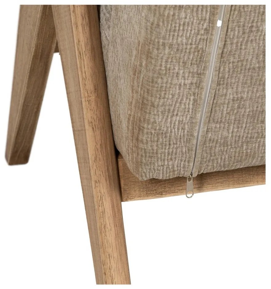 Бежов шенилов диван 134 cm Rest – Ixia