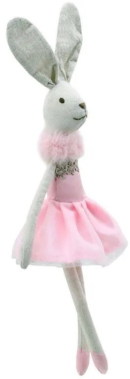 The Puppet Company - Парцалена кукла - Зайче с розова рокля