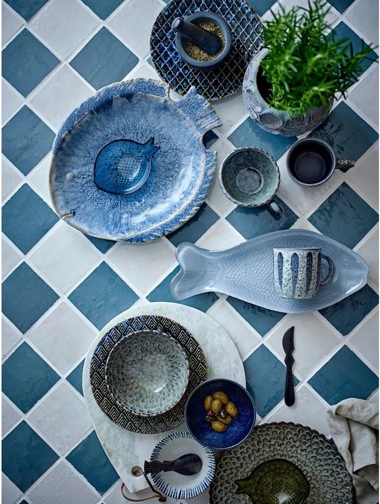 Сиви керамични чаши в комплект 4 бр. 365 ml Katrina – Bloomingville