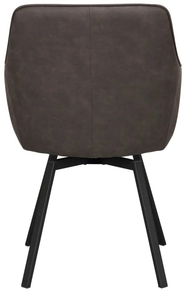 Сиви тапицирани трапезни столове в комплект 2 бр. Alison – Rowico