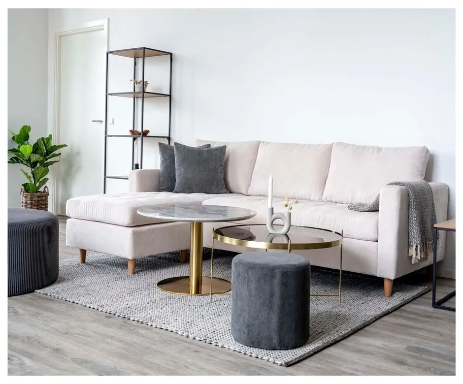 Етажерка за книги в дъбов декор в естествен цвят 51x170 cm Vita - House Nordic