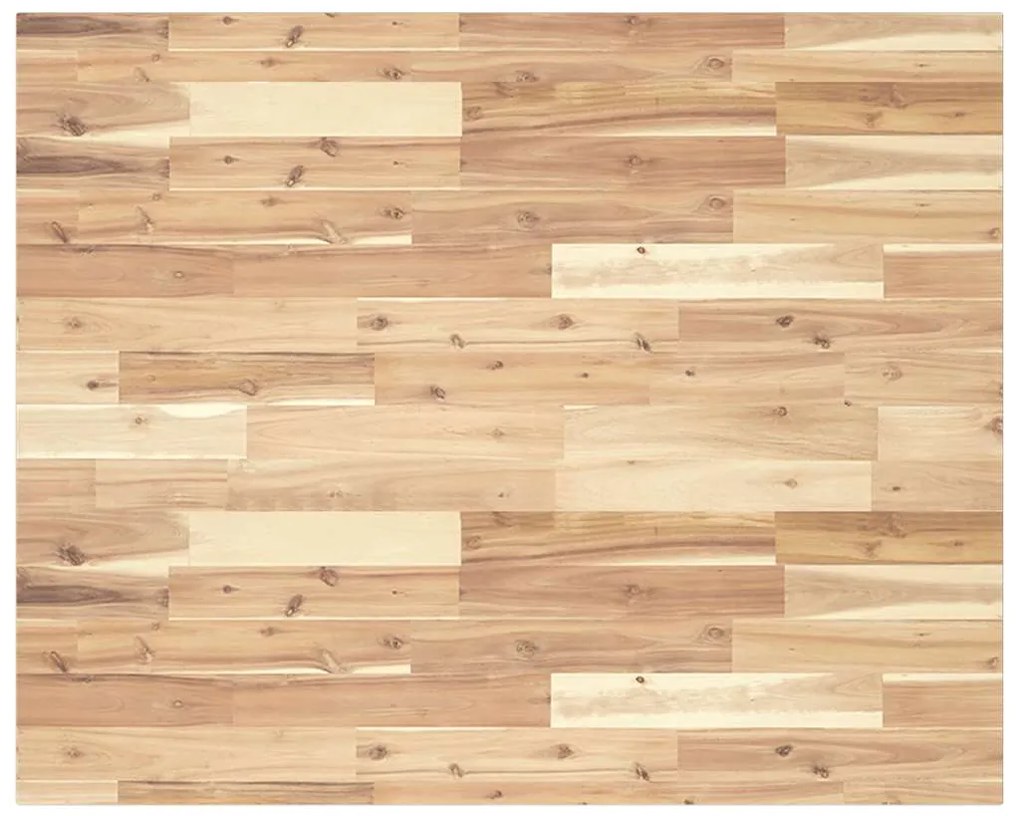 4008763 vidaXL Плот за маса, правоъгълен, 100x80x2 см, акация масив