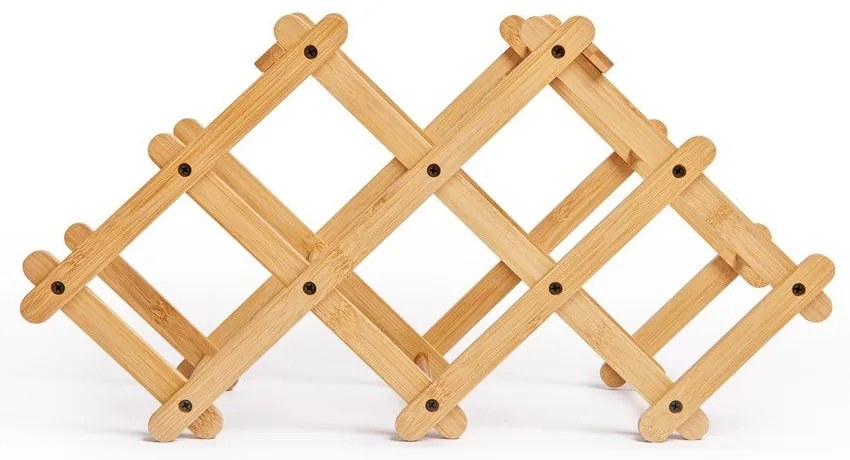 Бамбукова стойка за вино - Bonami Essentials