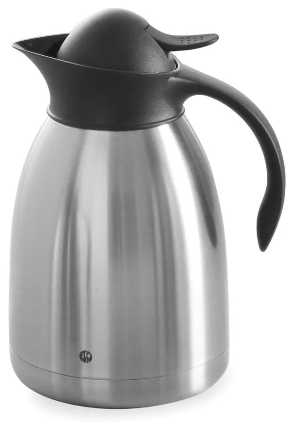 Термос в черно и сребристо 1,5 л - Hendi