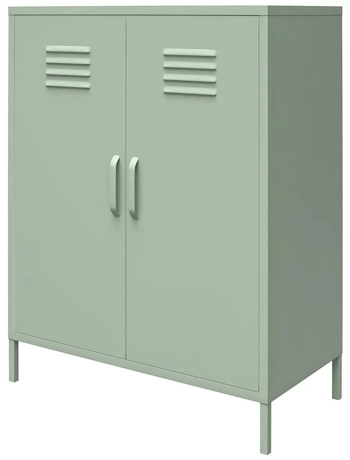 Зелено метално шкафче 40x102x80 cm Mission District – Støraa