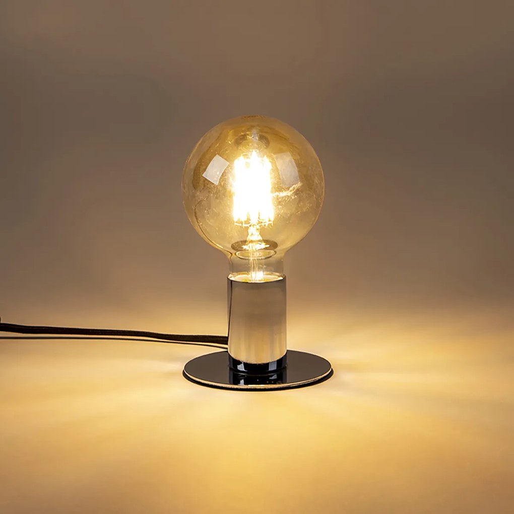 Комплект от 3 LED крушки E27 Dim to Warm G95 златист 8W 806lm 2000-2700K