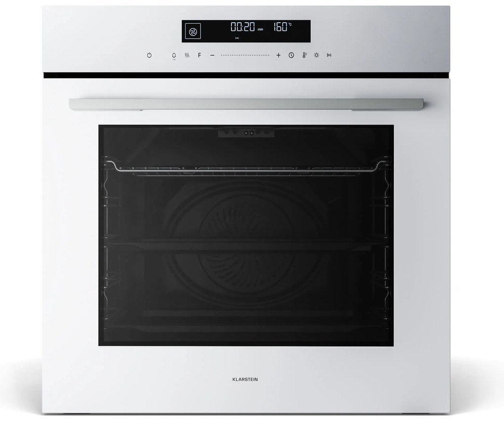 Klarstein Velaire Вградена фурна Бяло, 74L, A+, 3160 W, 60 cm