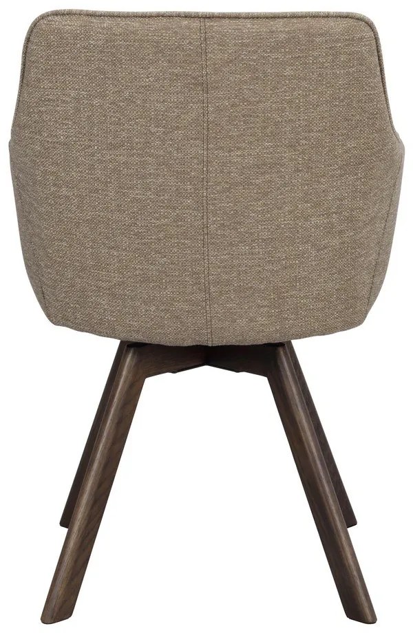 Бежови тапицирани трапезни столове в комплект 2 бр. Alison – Rowico