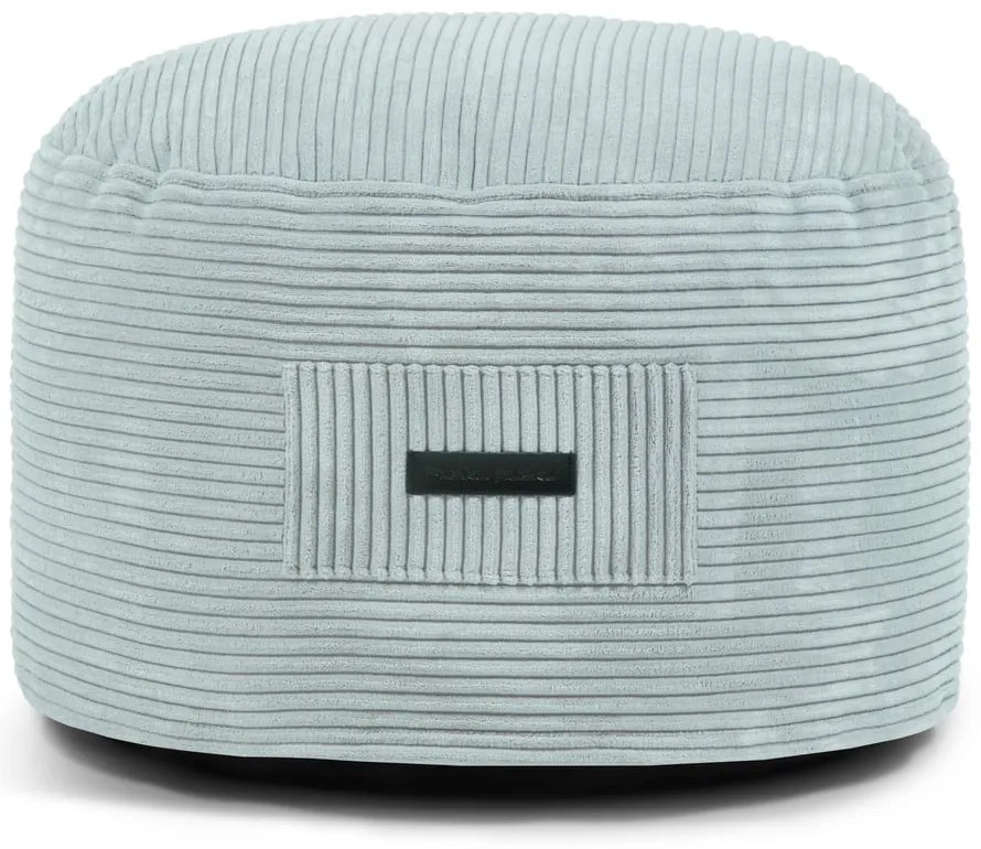 Табуретка от рипсено кадифе в цвят мента Om 60 – SLOWDOWN