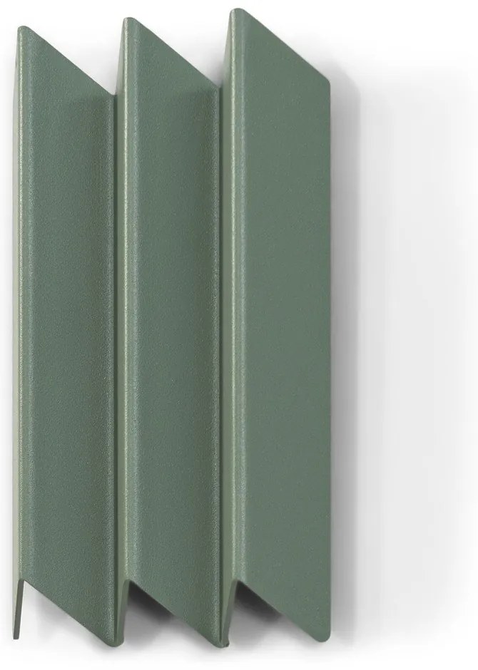 Зелено-сива метална стенна закачалка Sensu – Spinder Design