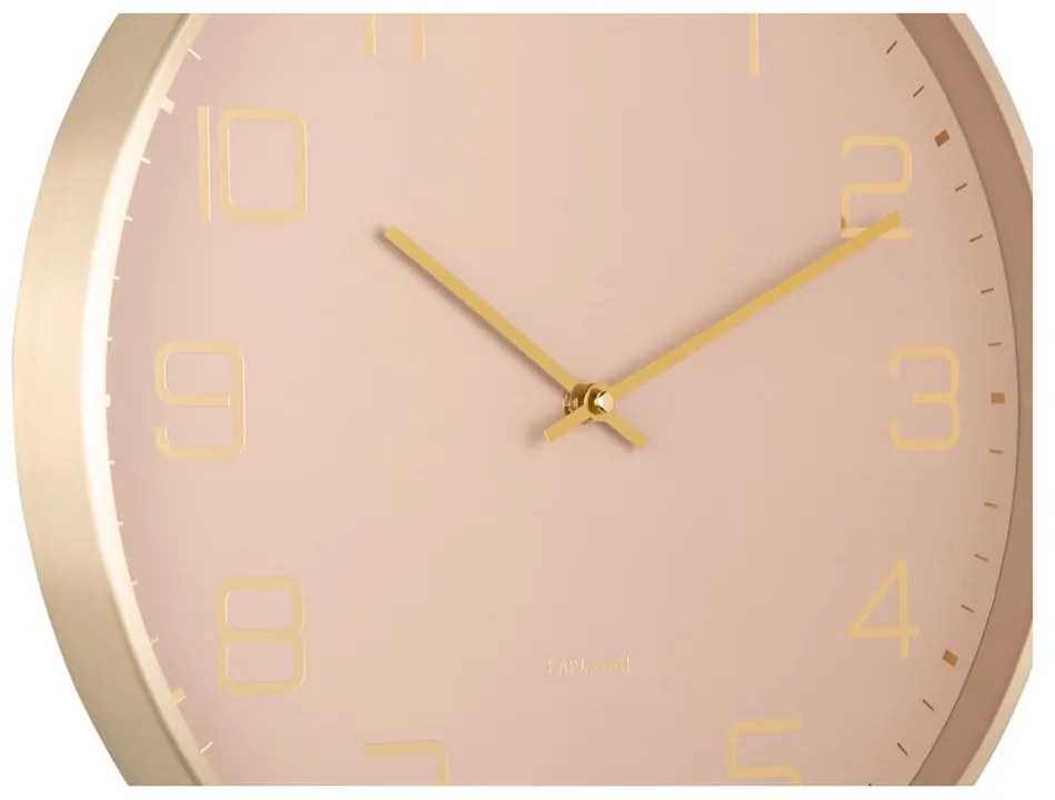 Стенен часовник ø 40 cm Elegance Glow – Karlsson