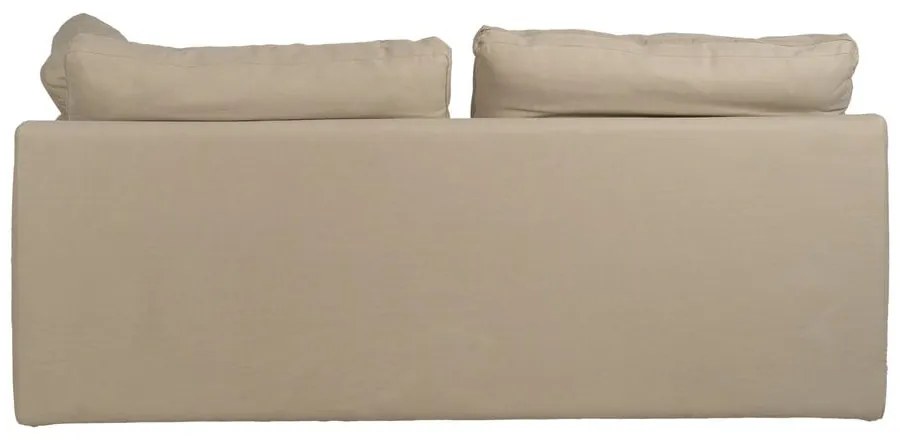 Бежов ленен диван 180 cm – Ixia