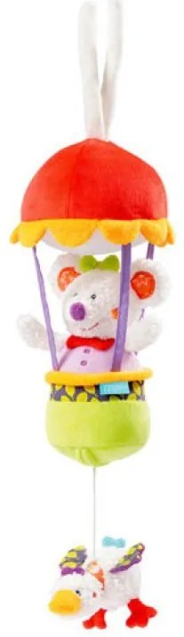 babyFEHN - Музикална играчка мишка в балон Fluo Kiddos