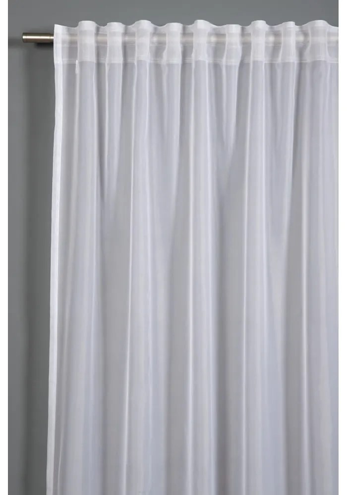 Бяла завеса 175x300 cm Voile Uni - Gardinia
