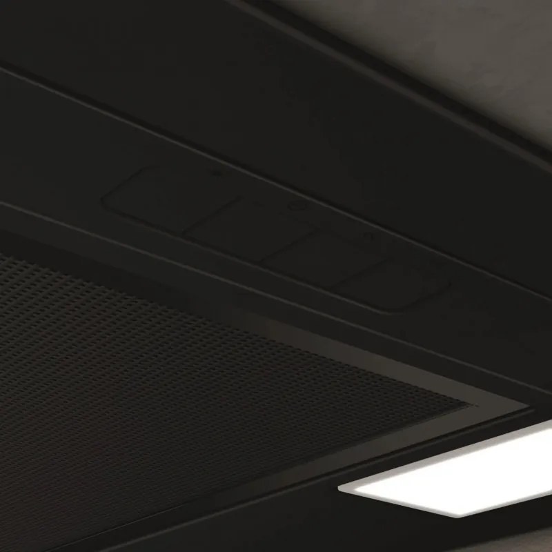 Абсорбатор за вграждане Elica Era C BL 52, 146 W, 52 см, Клас D, 368 м3/ч, LED осветление, Черен