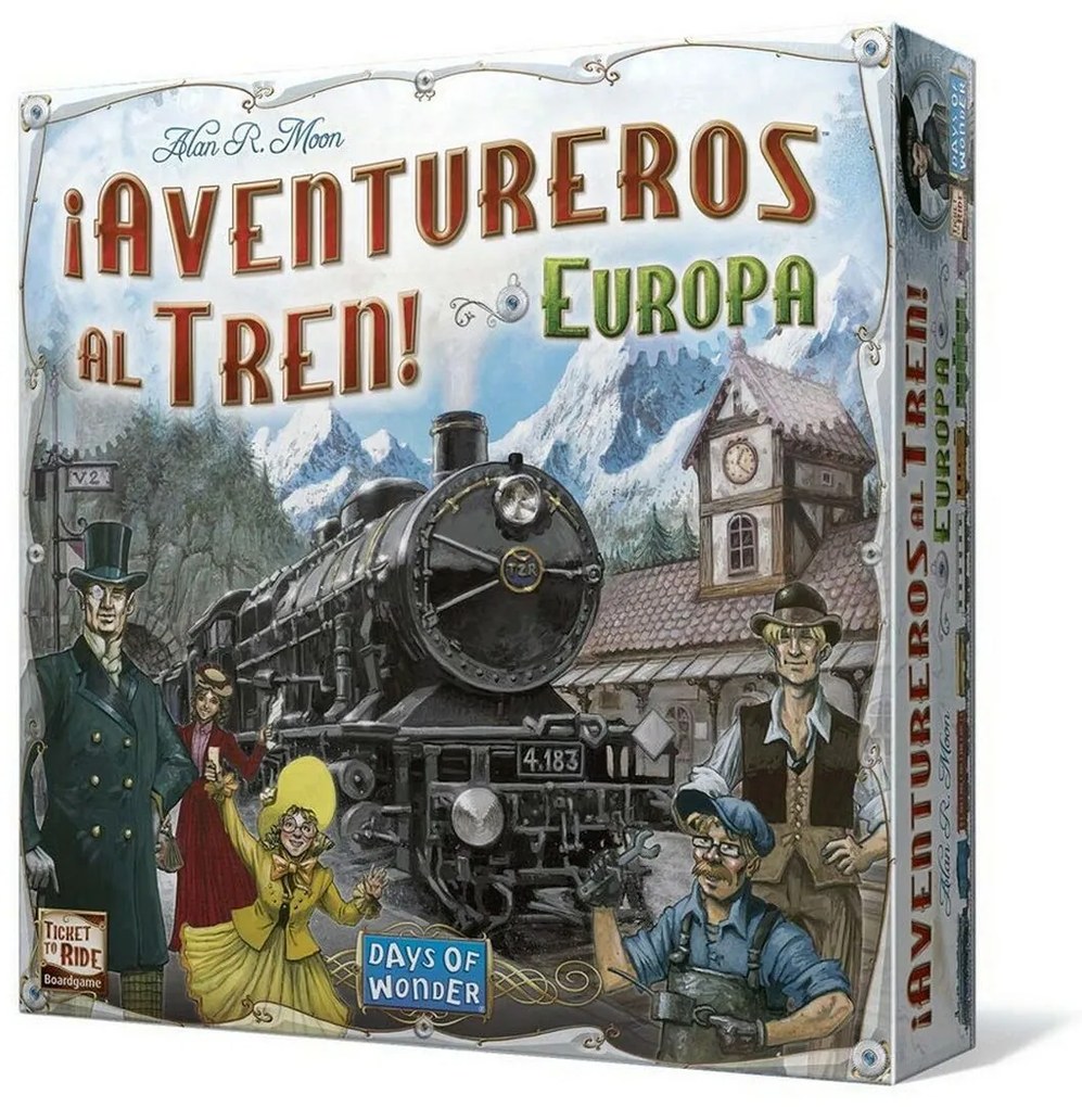 Настолна игра ¡Aventureros al Tren! Europa Asmodee LFCABI127 (ES)