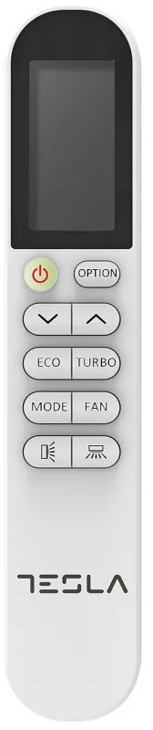 Инверторен климатик Tesla TT34EXC1-1232IAW, Клас A++/A+, 12 000 BTU, Турбо, WiFi, I Feel, Самопочистване, Миещ се филтър, Бял