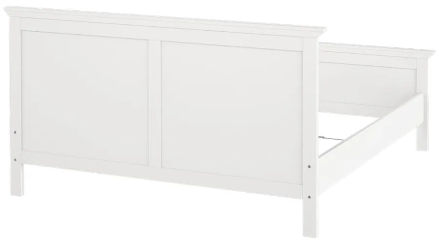 Бяло двойно легло 160x200 cm Paris – Tvilum