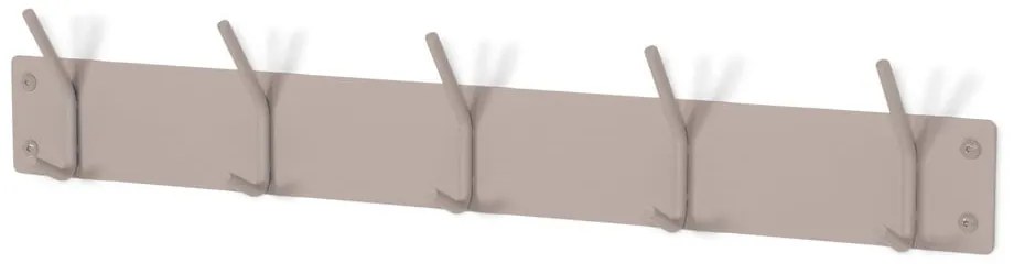 Кафяво-сива метална стенна закачалка 70 cm Fusion – Spinder Design