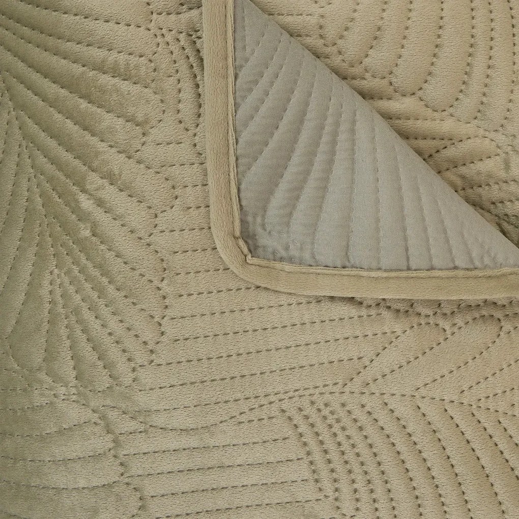 Шалте atmosphera Delia, Велур, 240x260 cm - Червен