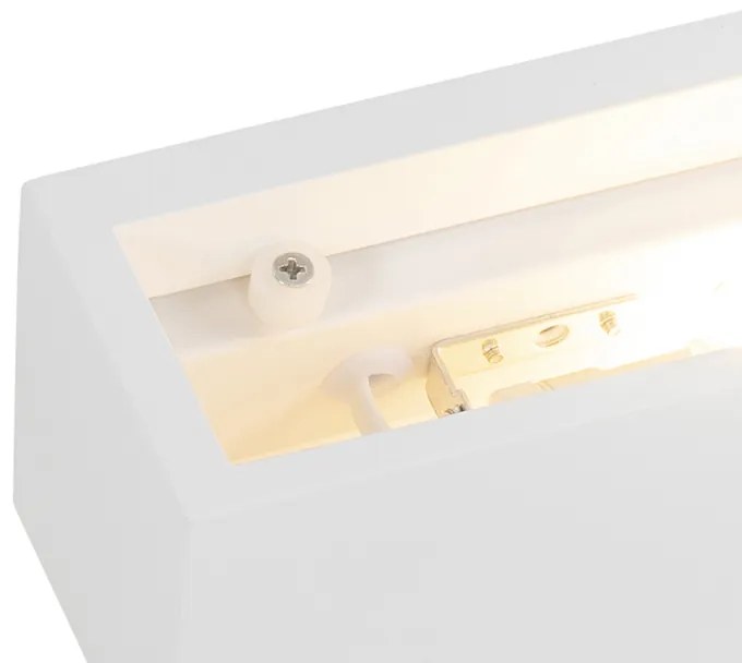 Модерна стенна лампа бяла - Santino Novo