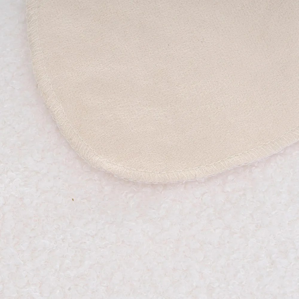 Бяла синтетична кожа 60x90 cm Sherpa – Casa Selección