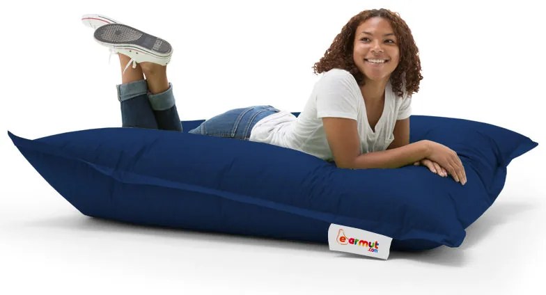 Градински пуф Cushion Pouf 100x100, цвят Тъмно син