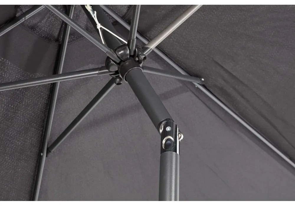 Черен чадър без основа , ø 300 cm Sun - Bonami Essentials