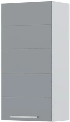 Висящ шкаф Hudson V9-45-1K-White - Gray