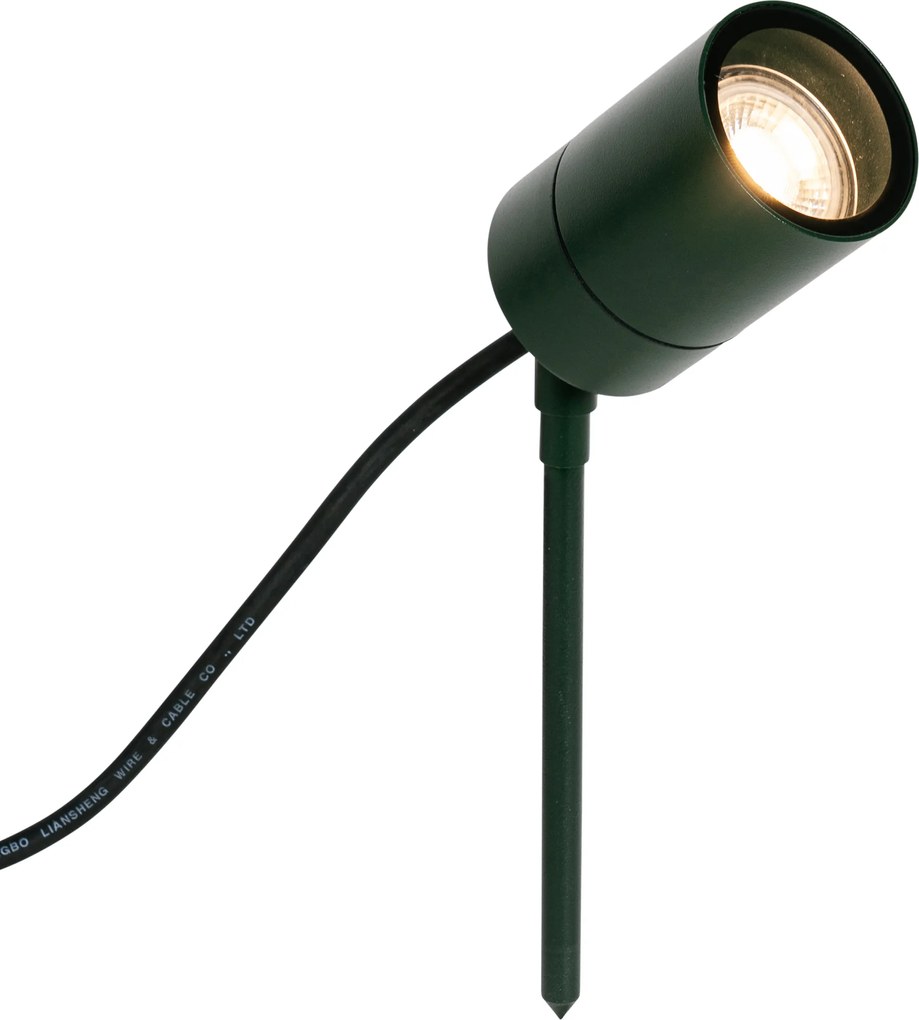 Шип спот тъмнозелен регулируем IP44 - Solo