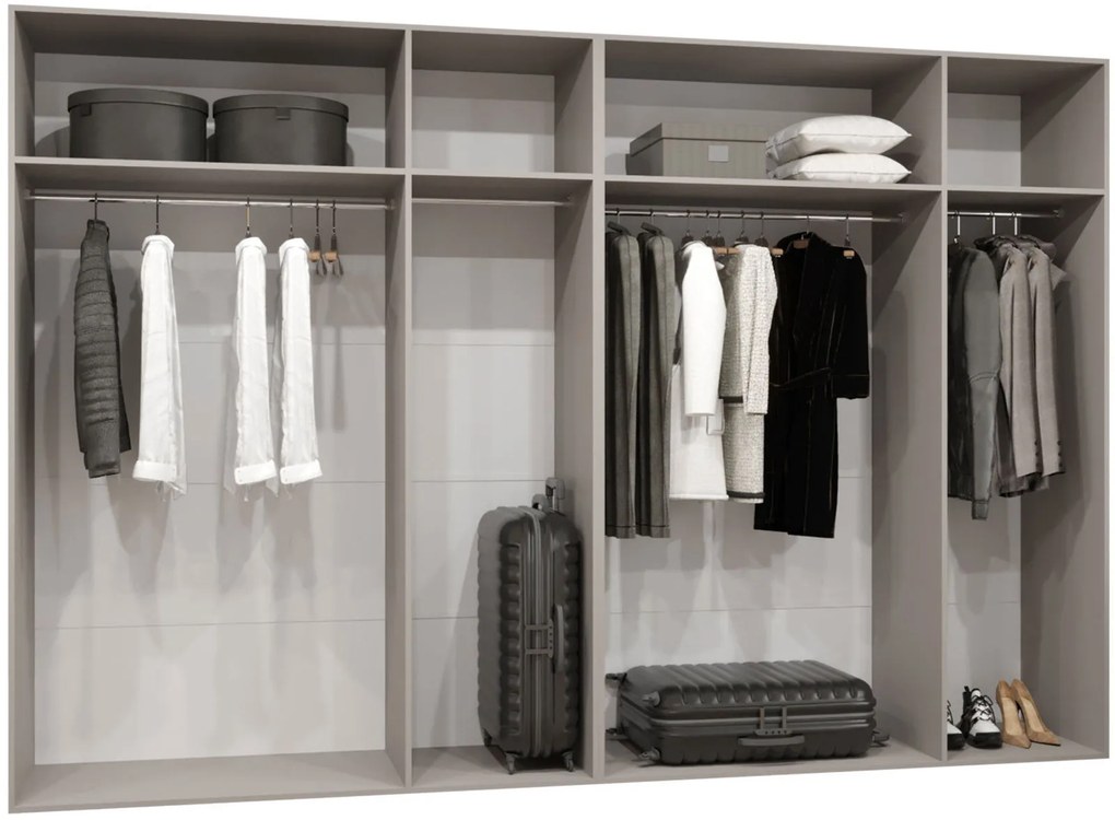 Гардероб Малага плюс шесткрилен-Кашмир