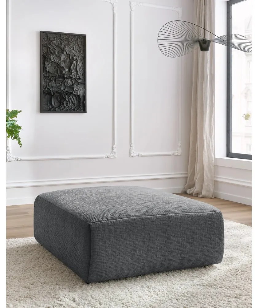 Сива табуретка Jeanne - Bobochic Paris