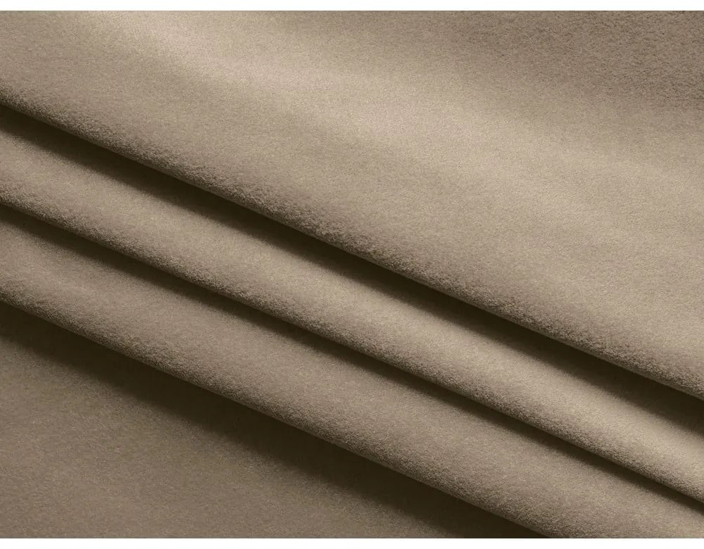 Бежова кадифена табуретка Ekahi – Makamii