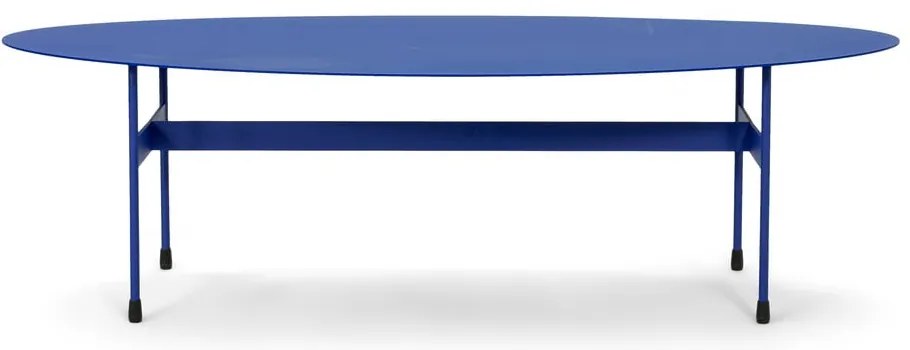 Синя метална масичка за кафе 39x120 cm Mira – Spinder Design